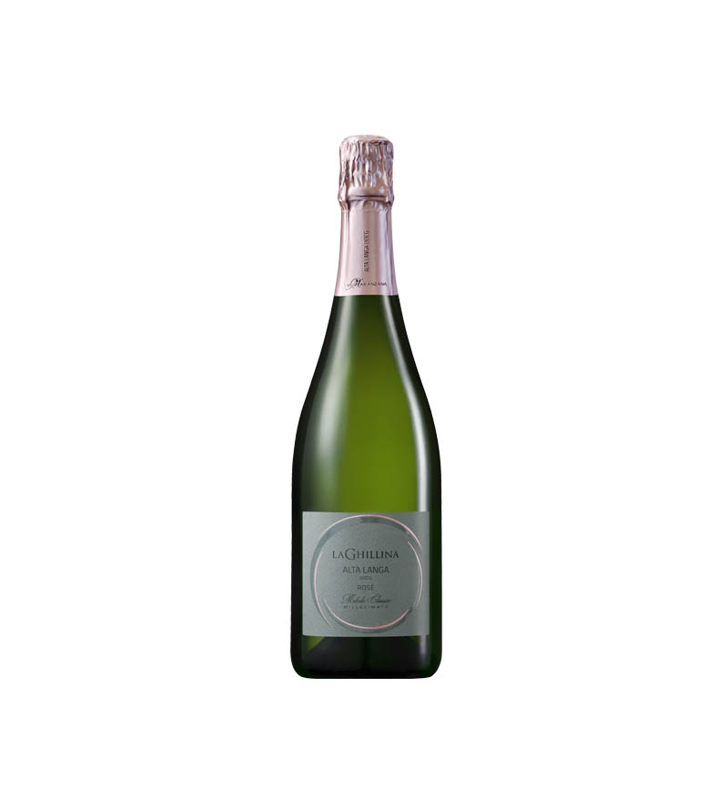 Alta Langa Rosé DOCG La Ghillina spumante Metodo Classico Brut Millesimato Pinot Nero